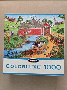 Roseart Colorluxe "Brush Up Painters" 1000 Piece Puzzle
